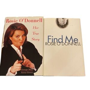 Rosie O’Donnell bundle is 2 books 
a biography & a she tells about being scammed